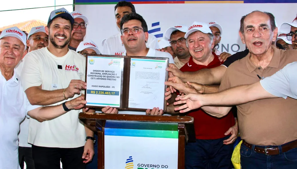 Governador assinou obras para o município
