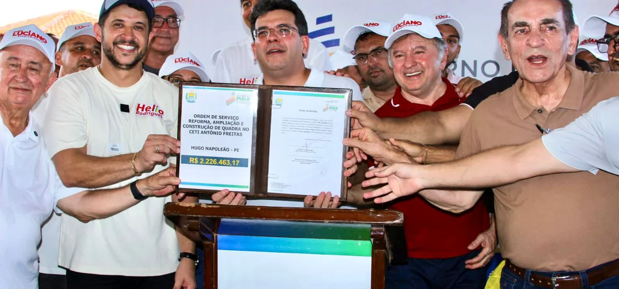 Governador assinou obras para o município