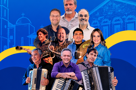 Grupo que fará o show "De Hermeto para Dominguinhos"