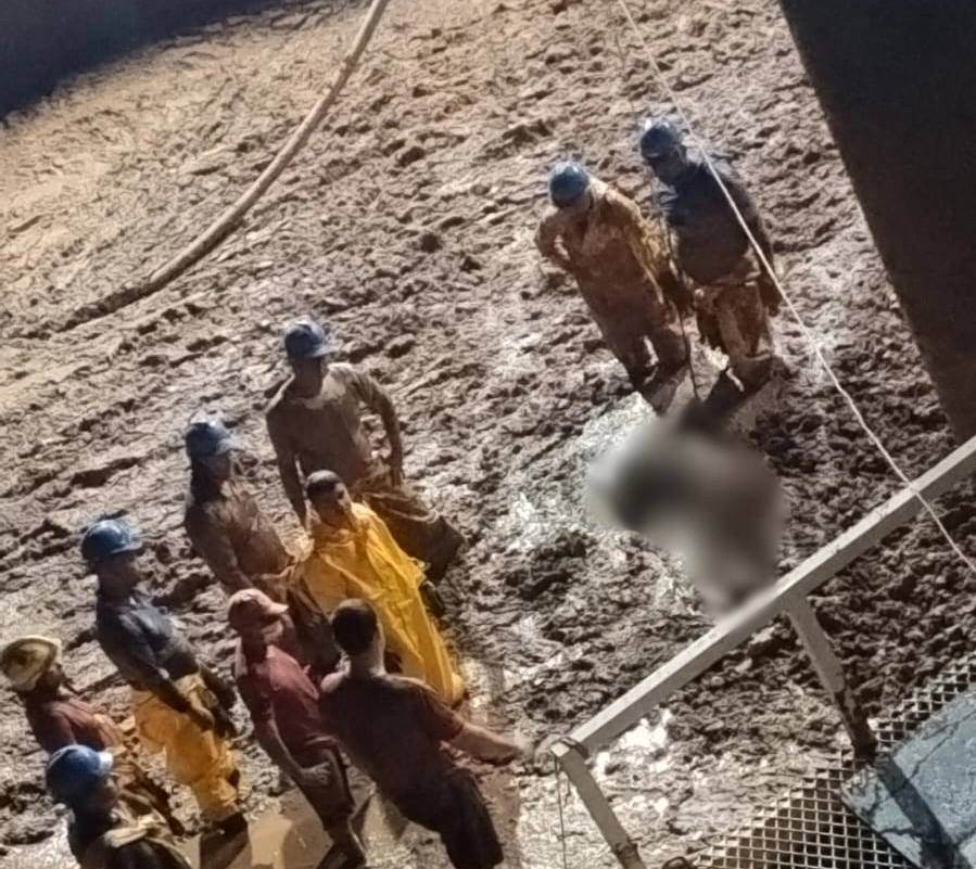 Homem foi soterrado pela lama durante trabalho na ETA Sul