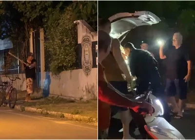 Homem tem ataque de fúria e é detido em Cocal