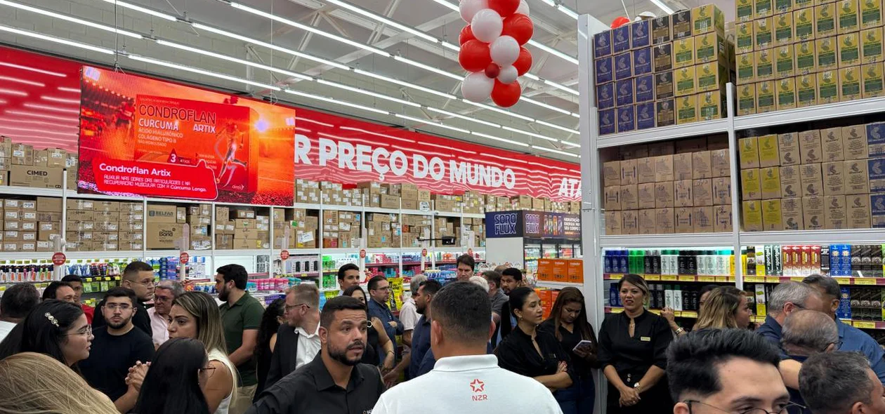 Inauguração da nova loja do Atacadão Toureiro Farma em Teresina