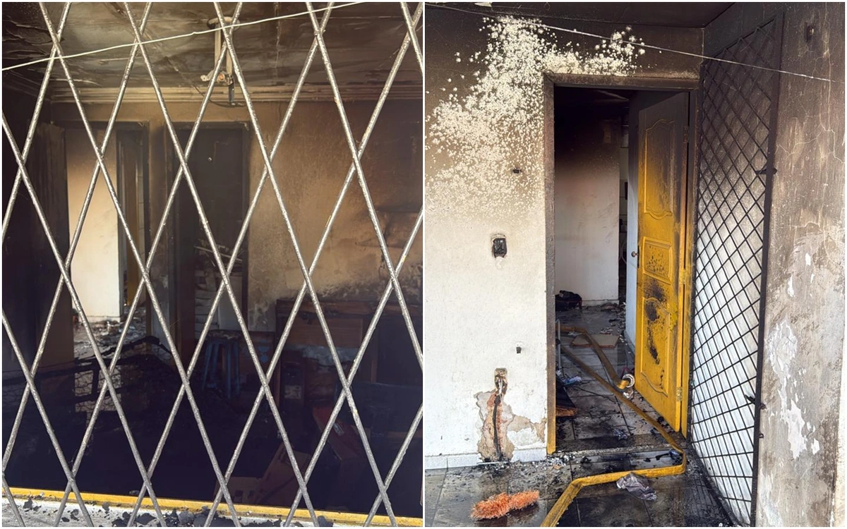 Incêndio em casa no bairro Mocambinho
