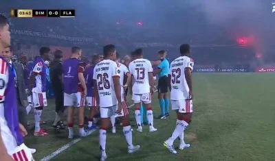Jogo entre Flamengo e Independiente Medellín é cancelado por falta de segurança
