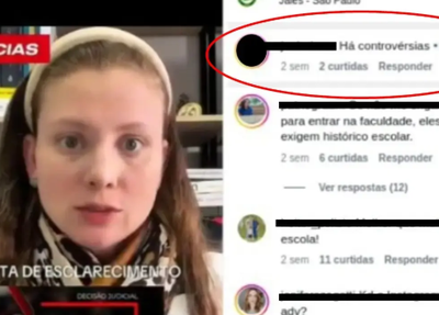Juiz comentou em uma postagem da advogada da família