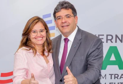 Karina Raquel e Rafael Fonteles