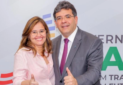 Karina Raquel e Rafael Fonteles