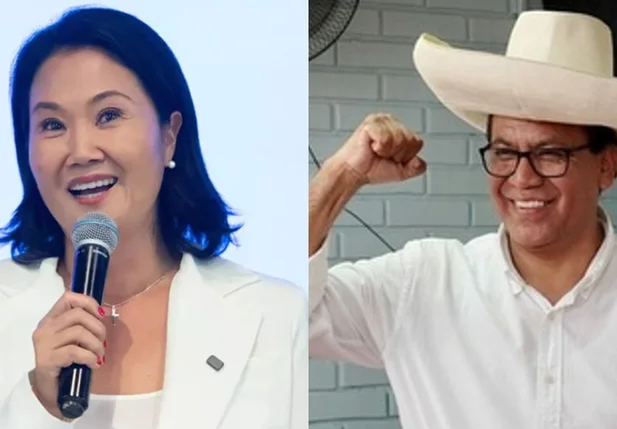 Keiko Fujimori e Roberto Sánchez