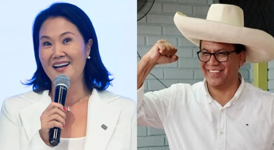 Keiko Fujimori e Roberto Sánchez