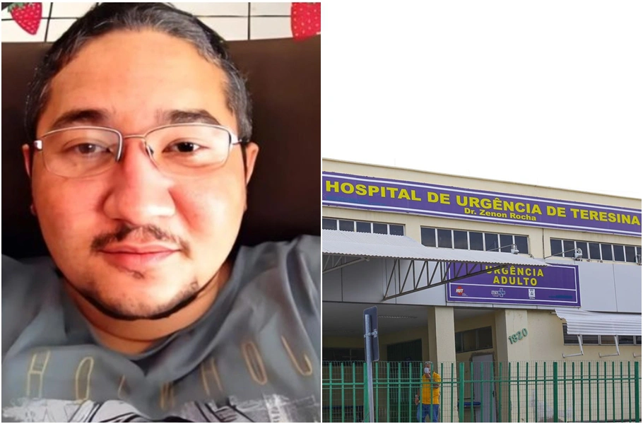 Laércio Nataniel da Silva Figueiredo, de 39 anos, morreu no HUT