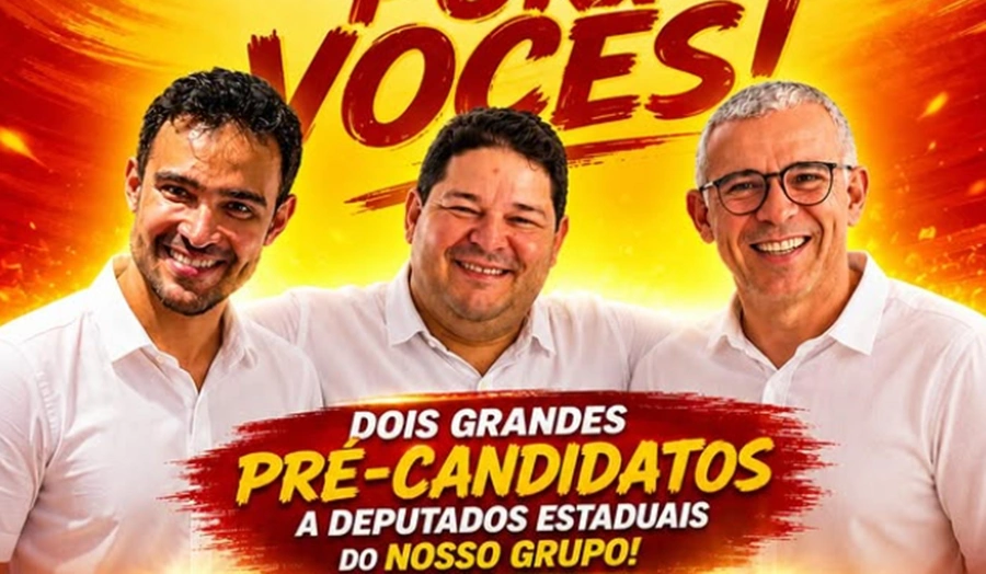 Leonardo Nogueira anuncia apoio a Vinicius Dias e Tiago Vasconcelos