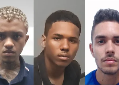 Leonardo Rafael Maceno da Silva Santos, João Gabriel Ribeiro Soares e Wellington Stanley Alencar Ferraz Ribeiro