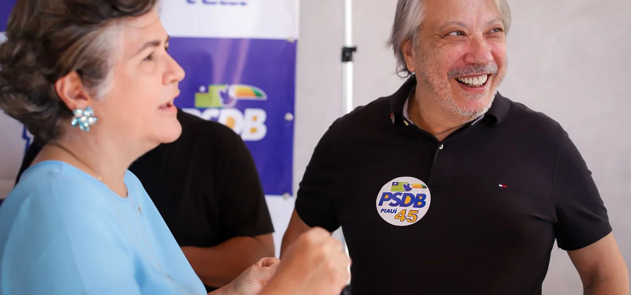 Lúcia Santos e Mário Covas Neto