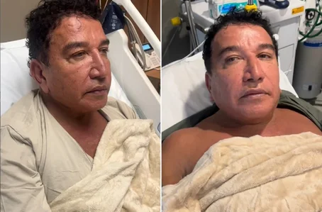 Magno Malta internado em hospital