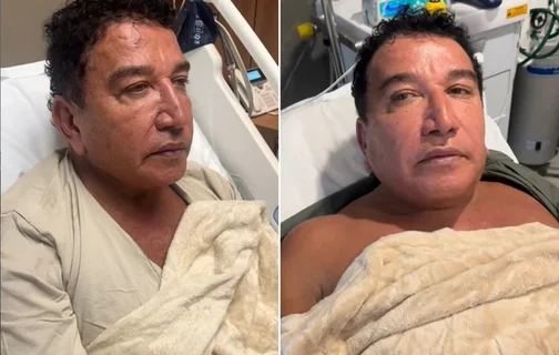 Magno Malta internado em hospital