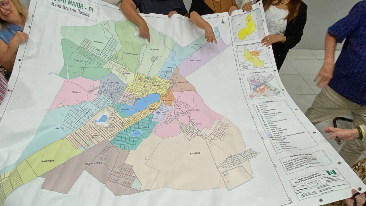 Mapa de Campo Maior