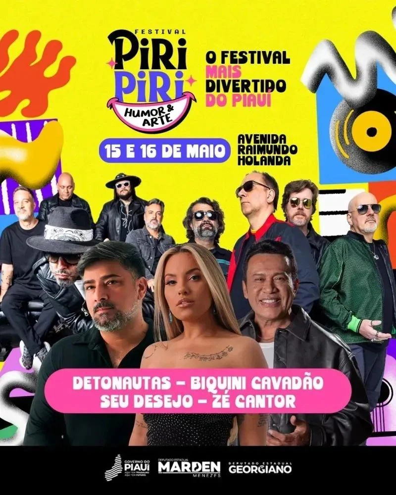 Marden Menezes destaca impacto cultural e econômico do Piripiri Humor e Arte 2026