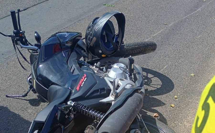 Motociclista morreu