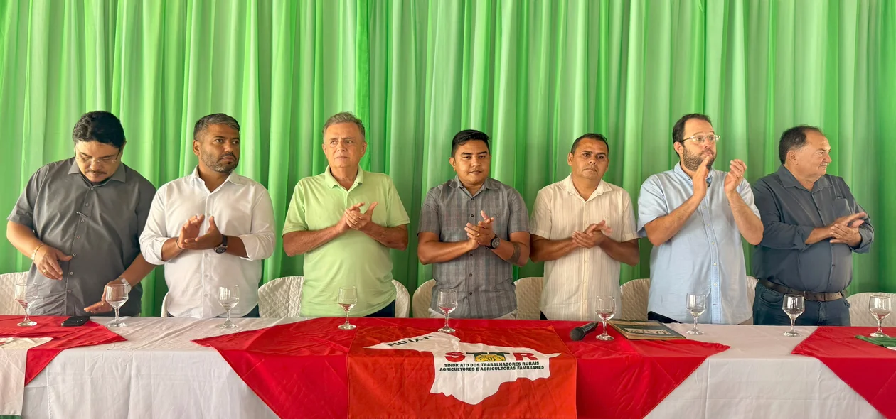 Na ocasião, Flávio Nogueira fez um discurso  destacando a importância do Sindicato