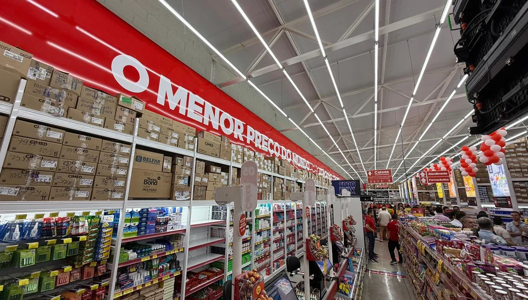 Nova loja do Atacadão Toureiro Farma abre as portas para o público nesta quinta-feira (21)