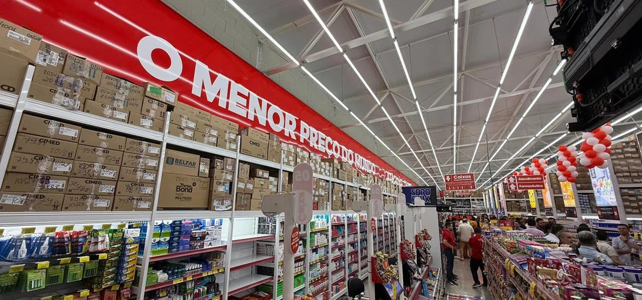 Nova loja do Atacadão Toureiro Farma abre as portas para o público nesta quinta-feira (21)