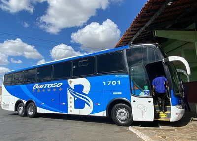 Ônibus da empresa Barroso