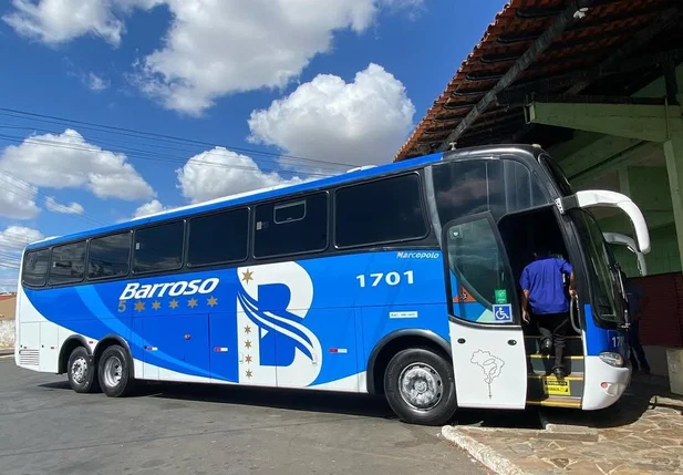 Ônibus da empresa Barroso