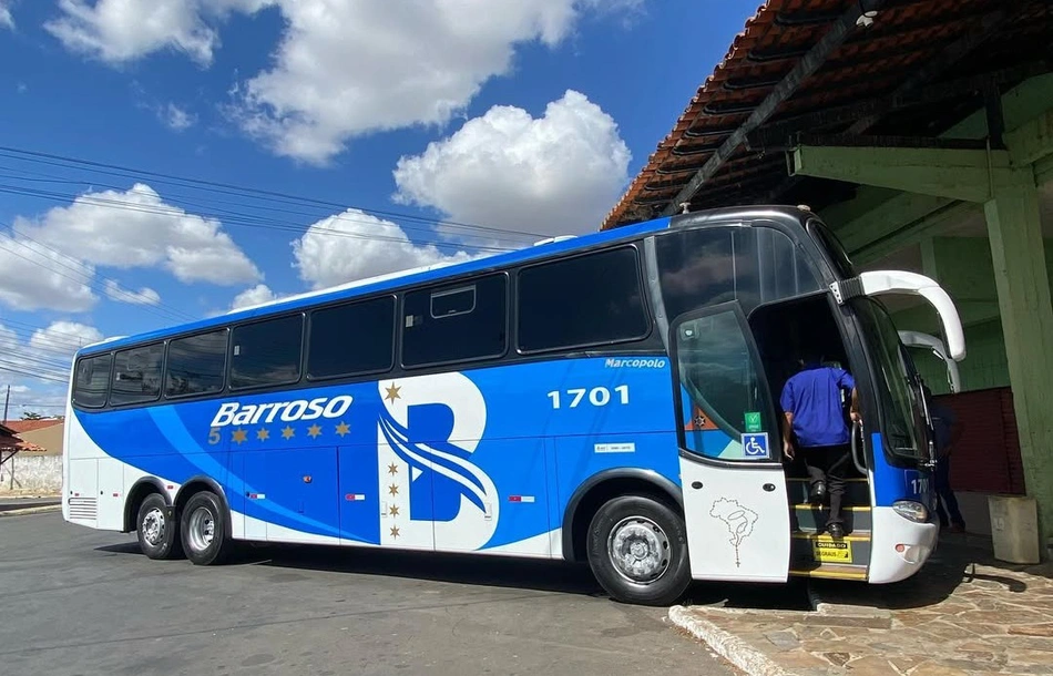 Ônibus da empresa Barroso