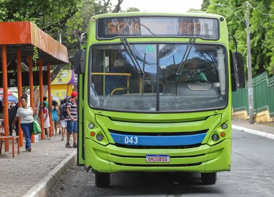 Ônibus no Centro de Teresina