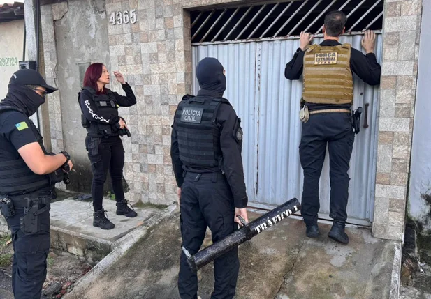 Operação deflagrada em Parnaíba