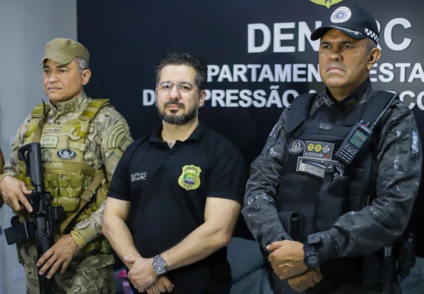 Operação do DENARC contou com apoio da Polícia Militar e da Guarda Municipal