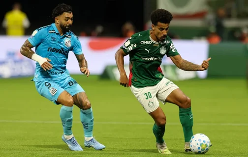 Palmeiras fica no empate com Santos pelo Brasileirão