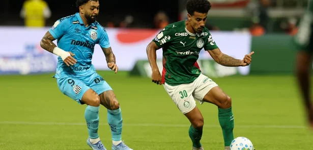 Palmeiras fica no empate com Santos pelo Brasileirão