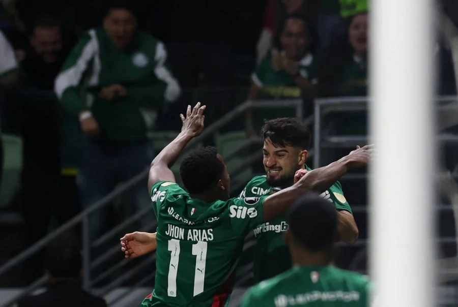 Palmeiras goleia Junior Barranquilla e avança em 2ª lugar na Libertadores