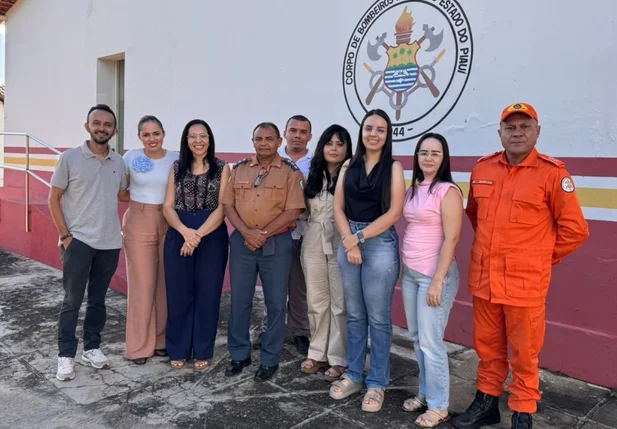 Parceria do Corpo de Bombeiros com a Prefeitura de Piracuruca