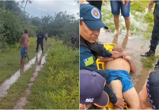 PM conseguiu deter homem em surto em José de Freitas