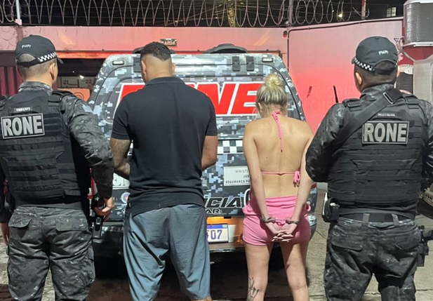 Políca prende casal na zona sudeste de Teresina