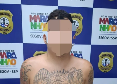 Polícia Civil prende foragido do Piauí durante videoconferência com facção criminosa em Timon