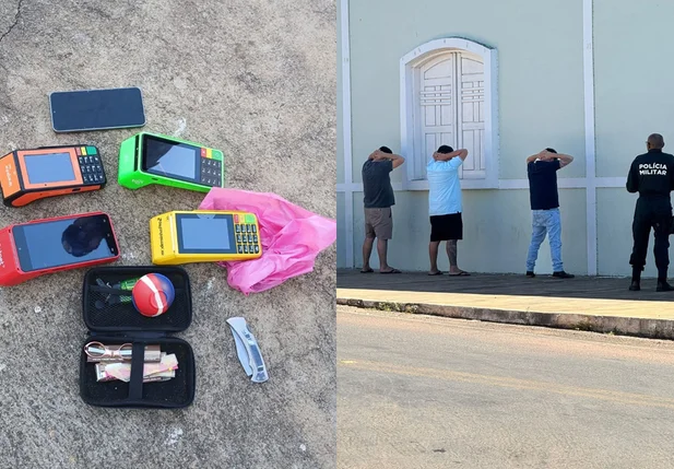 Polícia prende trio suspeito de aplicar golpes bancários no Piauí