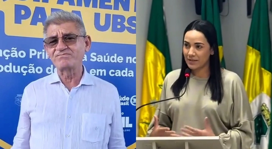 Prefeito Antônio Coutinho (PT) e vice-prefeita Jezika Costa (PSB) foram afastados