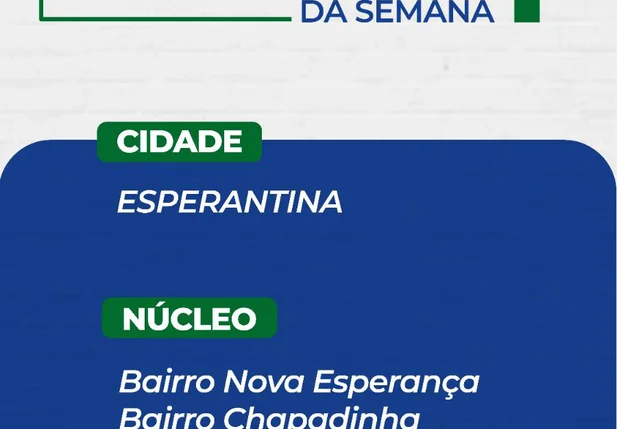 Prefeitura de Esperantina e Governo do Estado realizam cadastramento imobiliário em bairros por meio do Programa Casa Legal