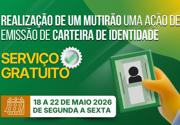 Prefeitura de Esperantina realiza mutirão gratuito para emissão da Carteira de Identidade