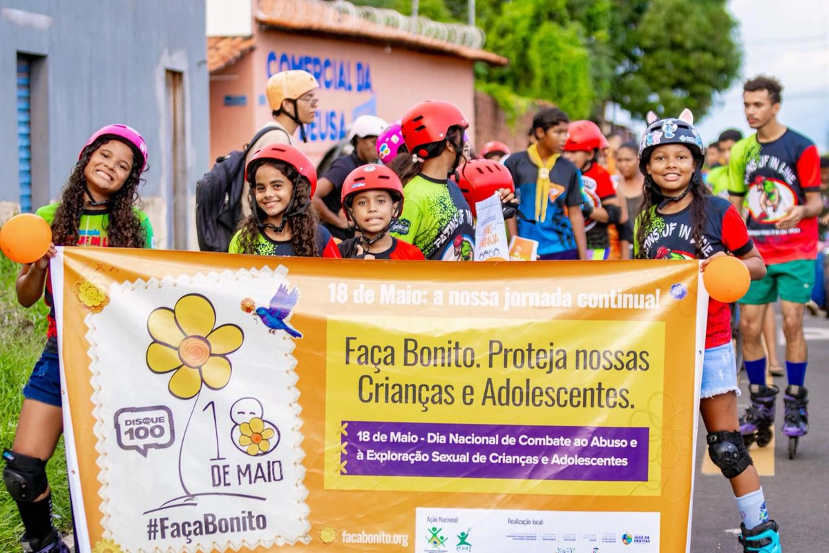 Prefeitura de José de Freitas realiza grande carreata em alusão ao 18 de Maio