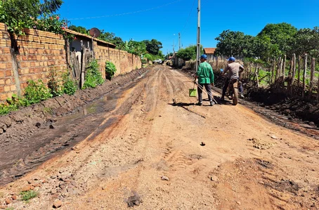 Prefeitura de São João do Arraial inicia quase 7 mil m² de calçamento na zona urbana