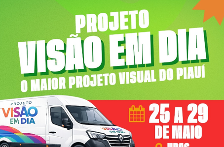Prefeitura de São João do Arraial realiza Projeto Visão em Dia com atendimentos oftalmológicos gratuitos