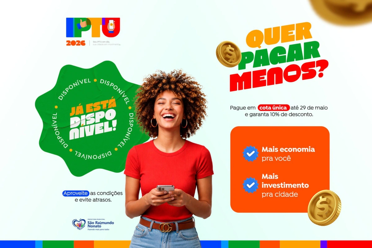 Prefeitura de São Raimundo Nonato lança Campanha do IPTU 2026