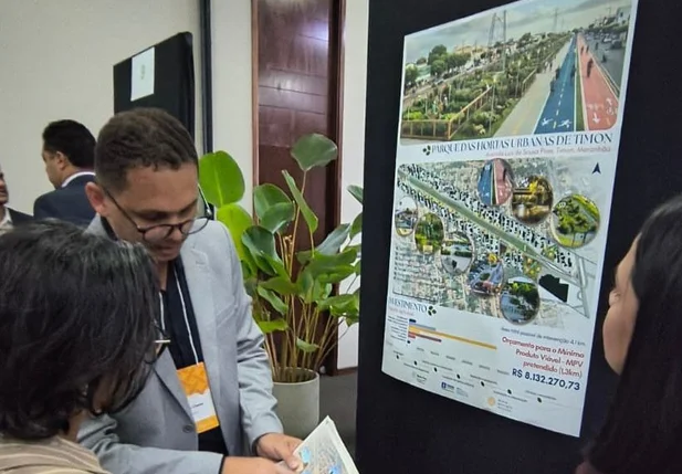 Prefeitura de Timon apresenta proposta inovadora de requalificação urbana em evento nacional