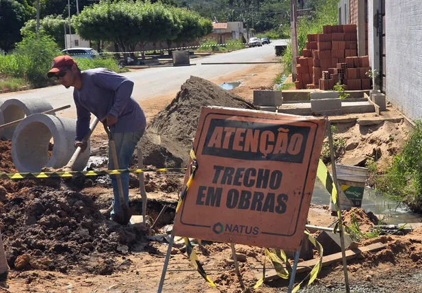 Prefeitura de Uruçuí inicia obra de drenagem no Novo Horizonte II