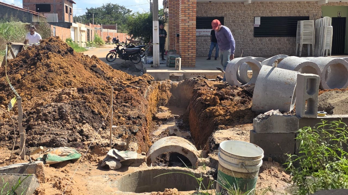 Prefeitura inicia obra de drenagem no Novo Horizonte II