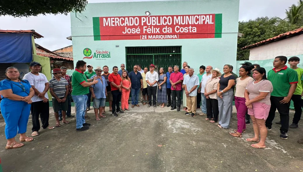 Prefeitura reinaugura Mercado Público Municipal em São João do Arraial